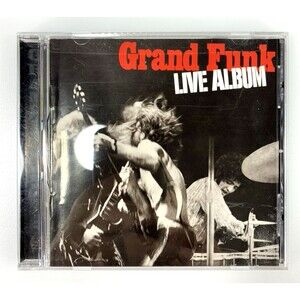 Grand Funk Railroad Live Vintage 2002 CD Album Remastered Complete with Inlay